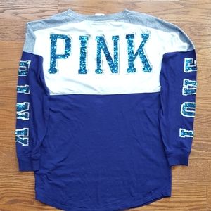 Victoria Secret Sequined Sweatshirt Size S